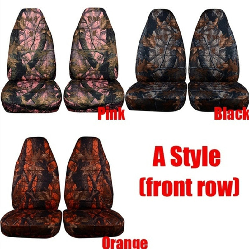 Camouflage car seat cover