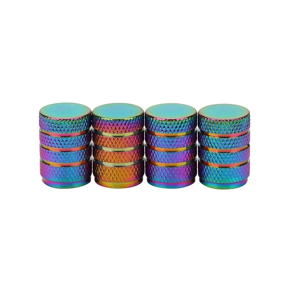 4PCS Colorful Valve Stem Caps